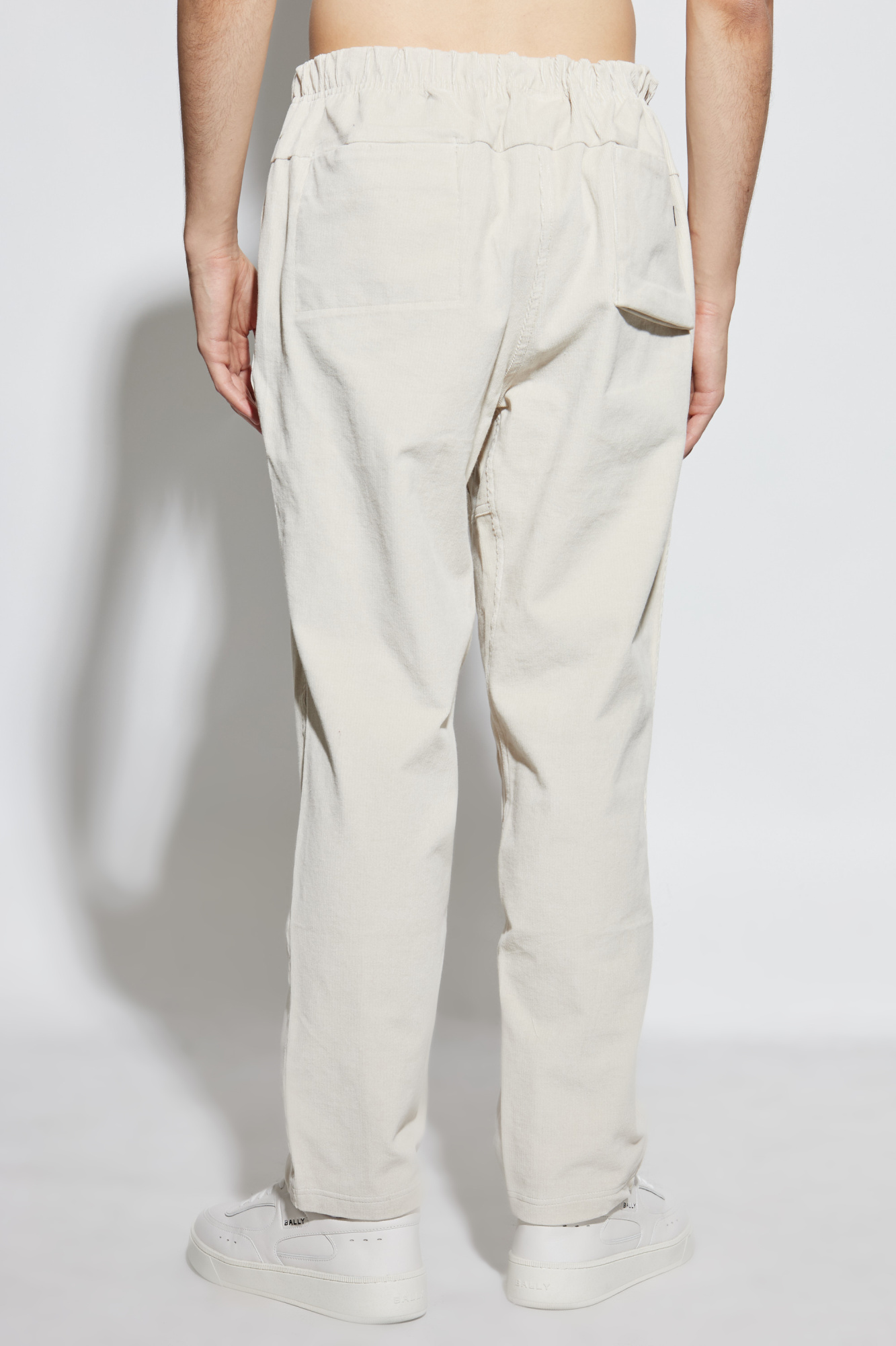 K！Time is on 14W Corduroy Trouser Tailorless Corduroy UHR Skinny Boot in Tapioca | 7 For All